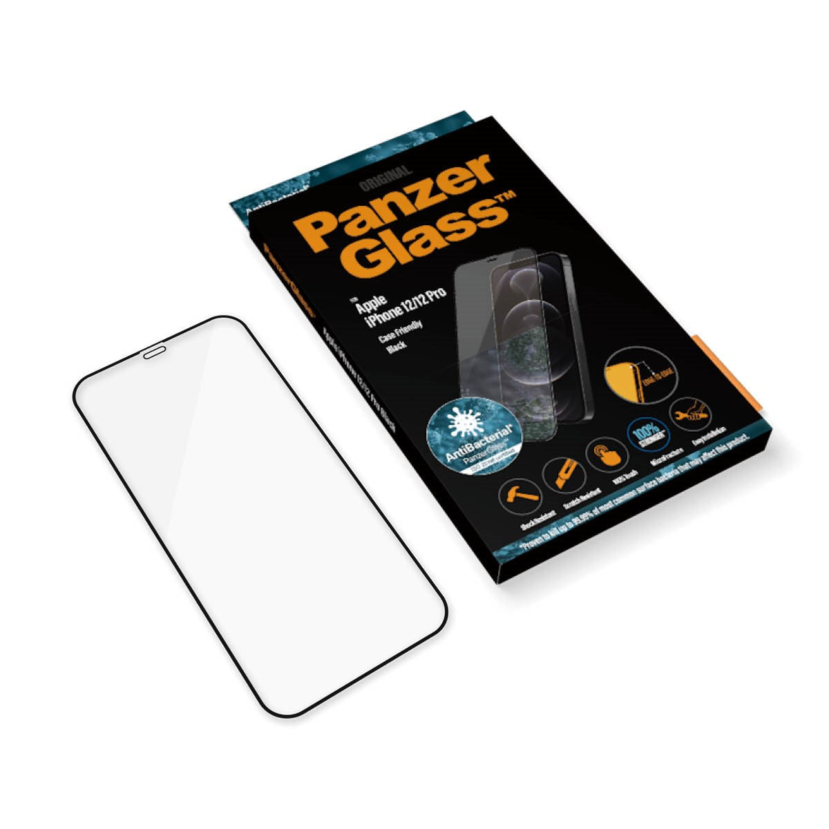 PanzerGlass® Screen Protector iPhone 12 | 12 Pro | Edge-to-Edge